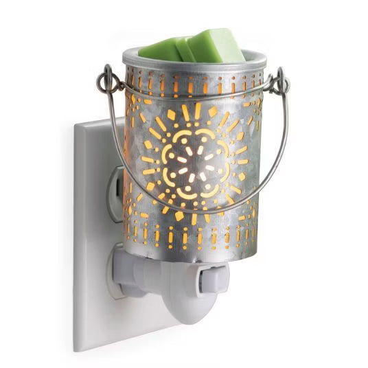 CANDLE WARMERS® Plug Duftlampe GALVANIZED TIN