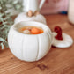 Curly Pumpkin White – Stövchen für Duftwachs & Duftöl