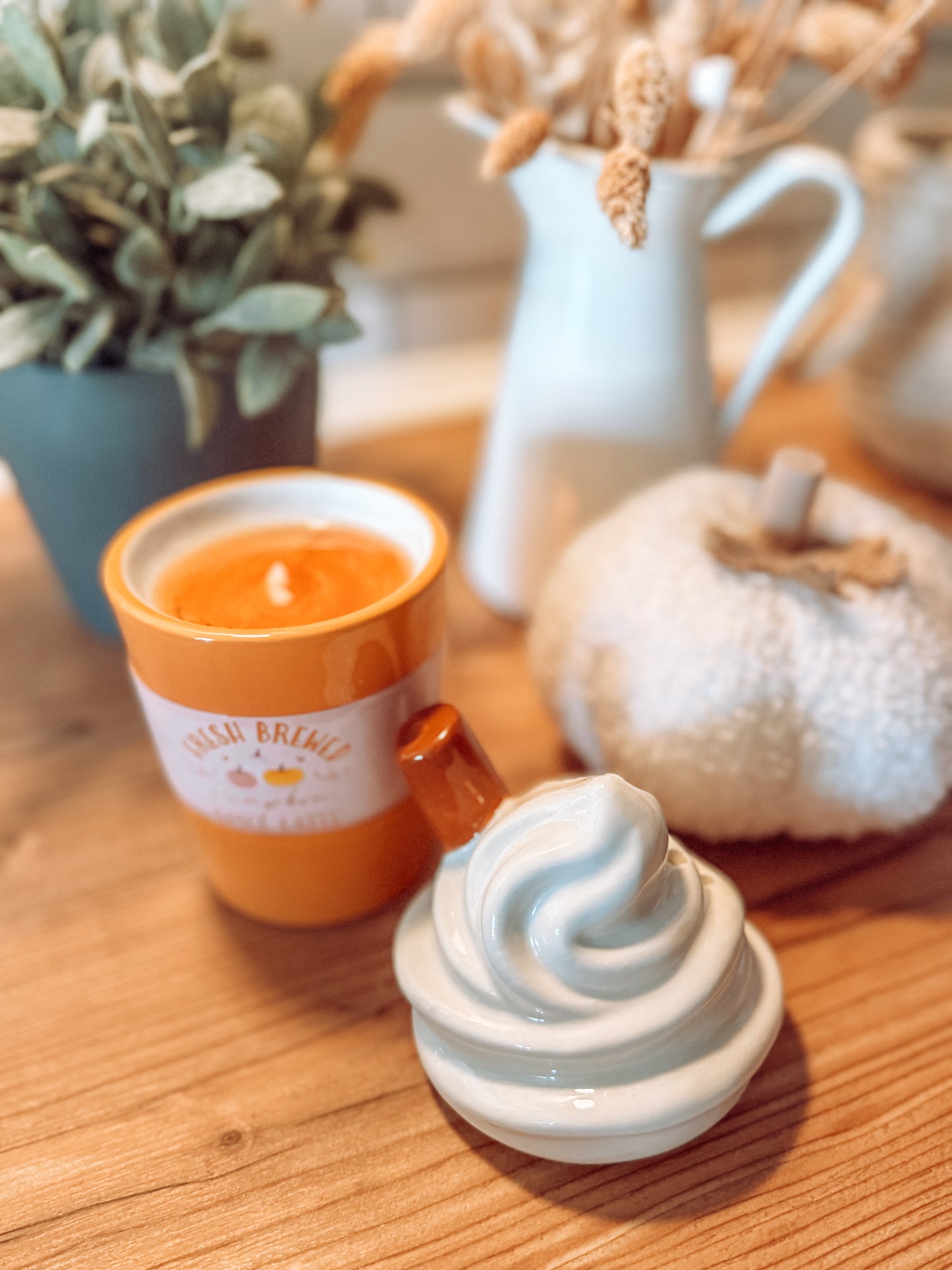 Pumpkin Spice Latte – Latte-Stövchen für Duftwachs & Duftöl