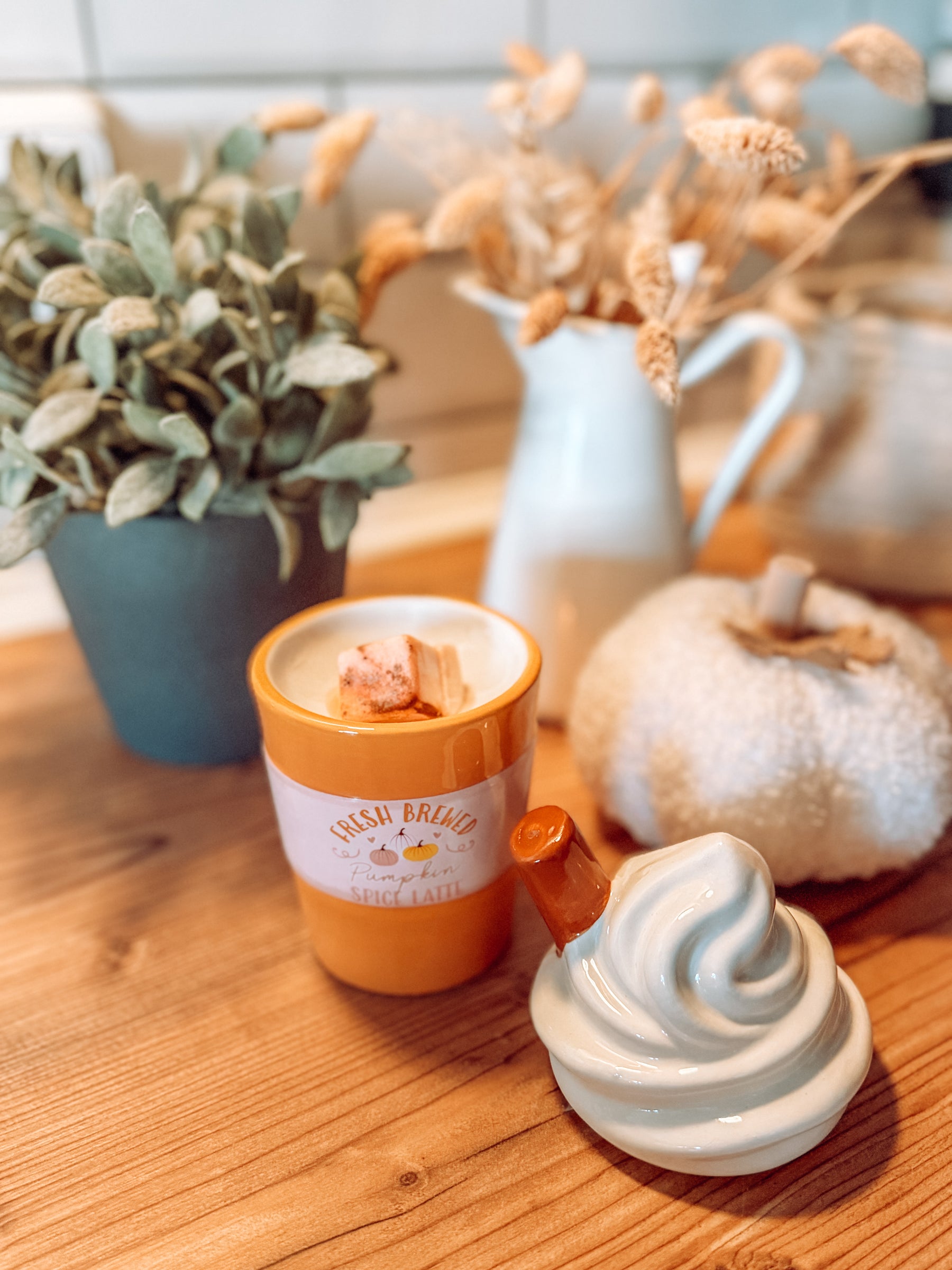 Pumpkin Spice Latte – Latte-Stövchen für Duftwachs & Duftöl