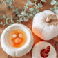 Curly Pumpkin White – Stövchen für Duftwachs & Duftöl