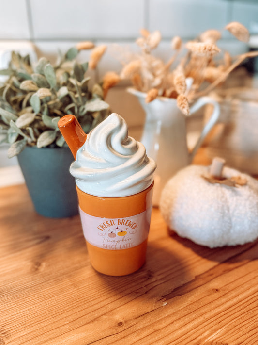 Pumpkin Spice Latte – Latte-Stövchen für Duftwachs & Duftöl