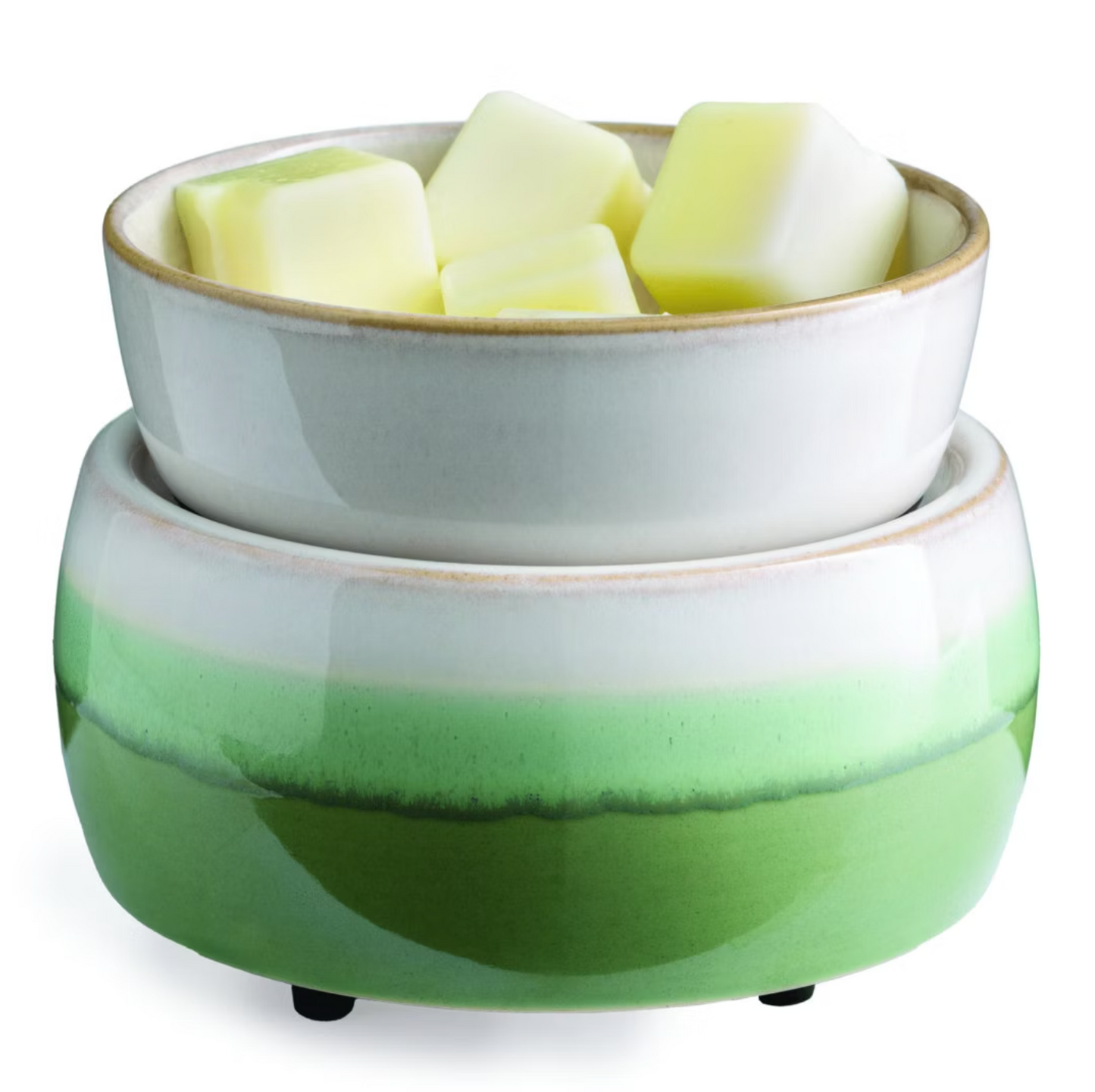 CANDLE WARMERS® 2 in1 Classic Duftlampe MATCHA LATTE creme/grün