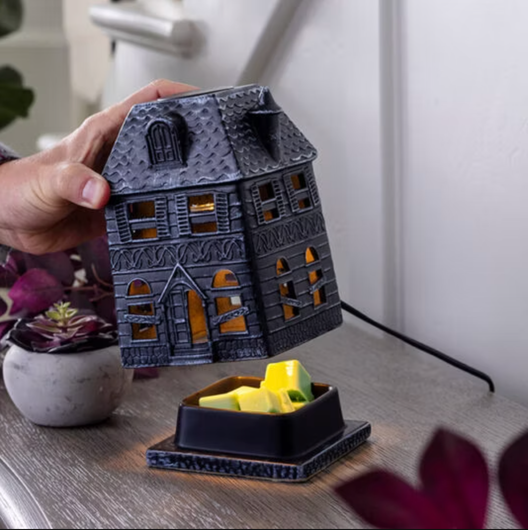 CANDLE WARMERS® Canopy Duftlampe HAUNTED MANSION schwarz