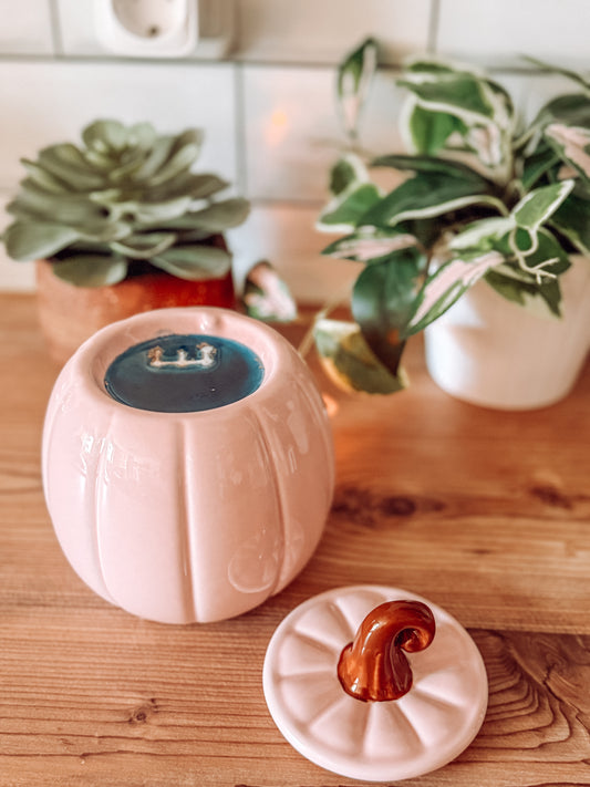 Curly Pumpkin Pink – Stövchen für Duftwachs & Duftöl