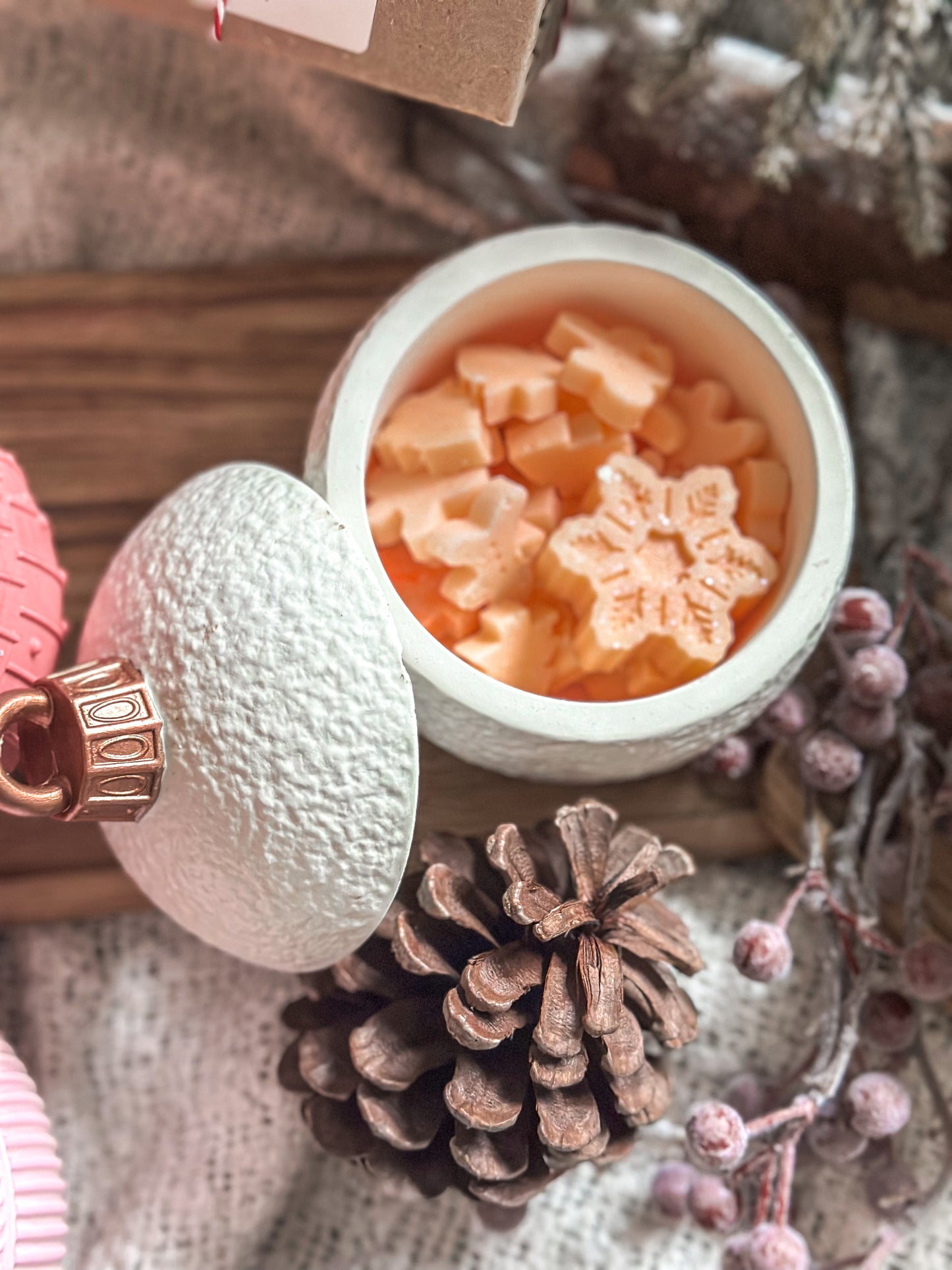 Orange You Naughty Duftwachs in edler Weihnachtsdose