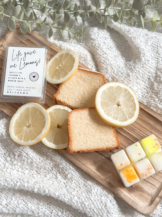Life Gave Me Lemons – Duftwachs Snaps