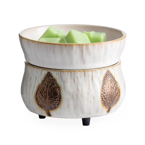 CANDLE WARMERS® 2 in1 Classic Duftlampe BRONZE LEAF