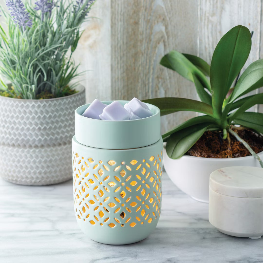 CANDLE WARMERS® Illumination Duftlampe SOFT MINT (aus Keramik)