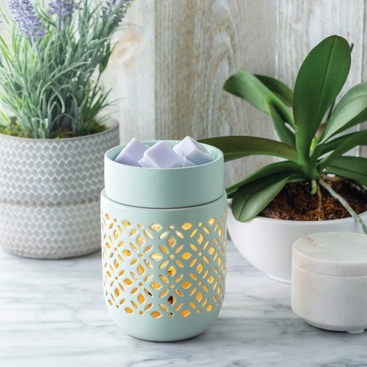 CANDLE WARMERS® Illumination Duftlampe SOFT MINT (aus Keramik)