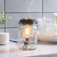 CANDLE WARMERS® Edison Duftlampe MASON JAR elektrisch aus Glas