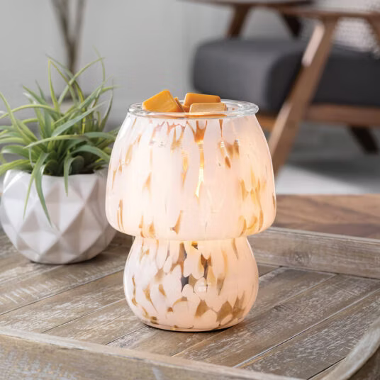 CANDLE WARMERS® Edison Duftlampe ART GLASS (aus Glas)
