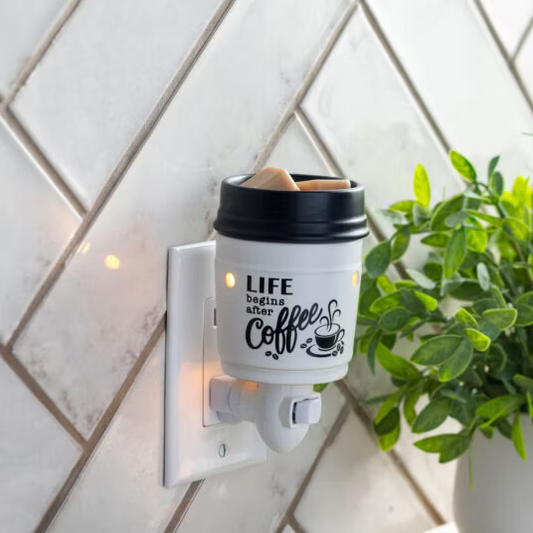 CANDLE WARMERS® Plug Duftlampe COFFEE elektrisch aus Keramik