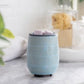 CANDLE WARMERS® Flip Dish Duftlampe Blue Herringbone (aus Keramik)