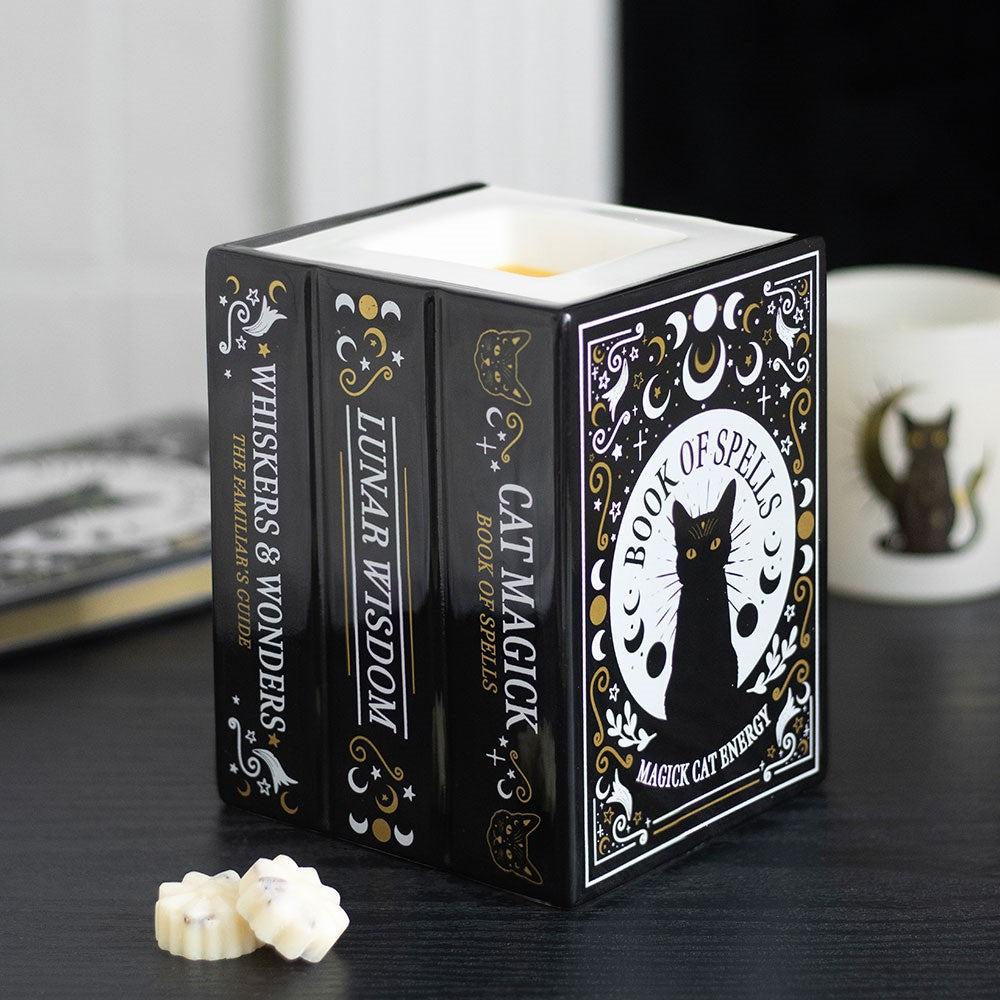 Black Cat Magick Zauberbuch-Stövchen